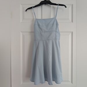 Altr'd State Tie Back Mini Dress With Pockets